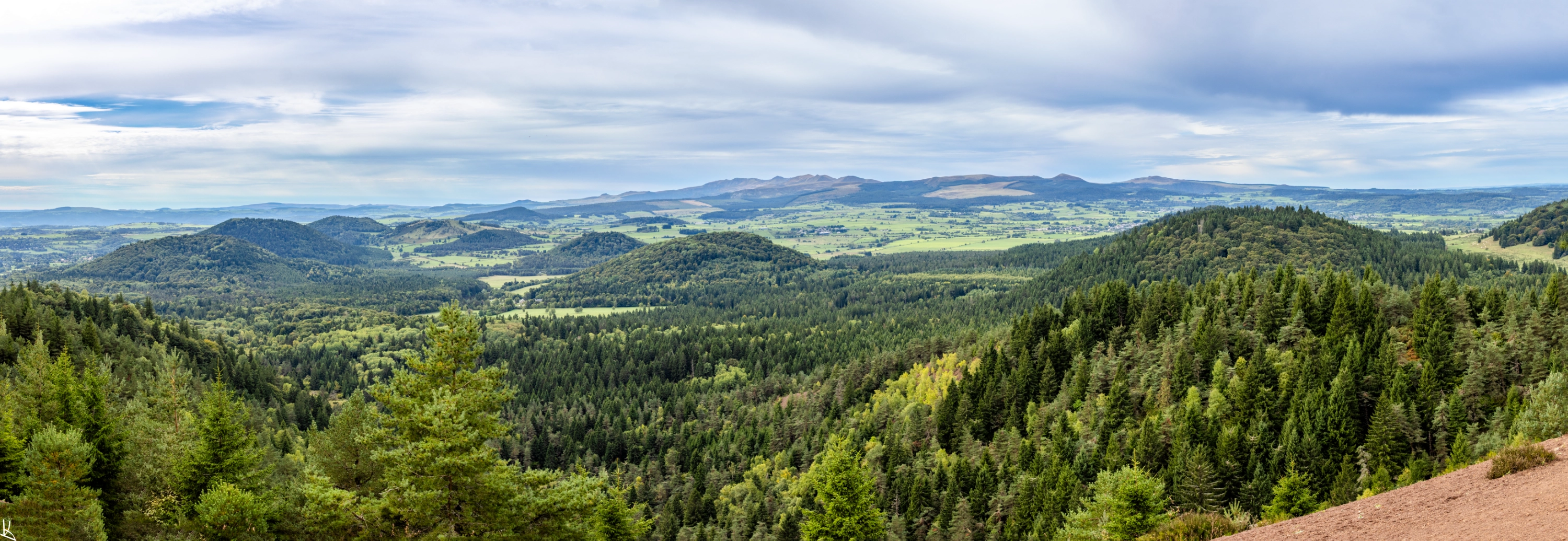 Massif du Sancy depuis Lassolas
